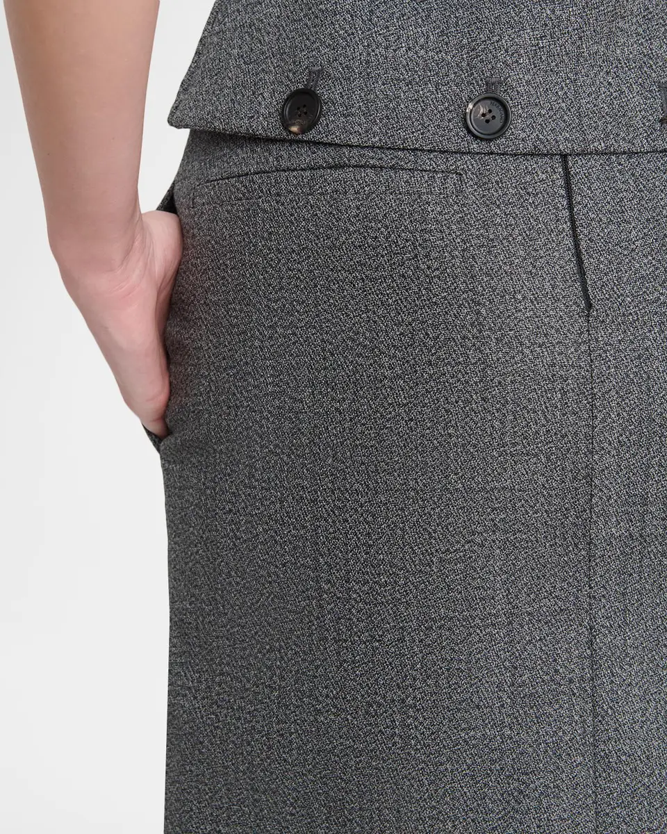 Ferragamo Double-Breasted Mouline Wool Mini Skirt | Thumbnail 5 Ferragamo Double-Breasted Mouline Wool Mini Skirt | Thumbnail 5