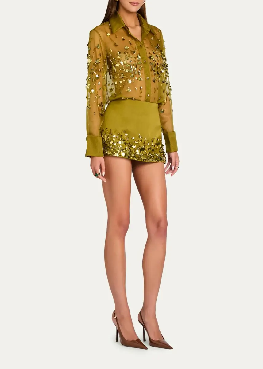 Retrofête Quilly Embroidered Blouse | Thumbnail 2 Retrofête Quilly Embroidered Blouse | Thumbnail 2