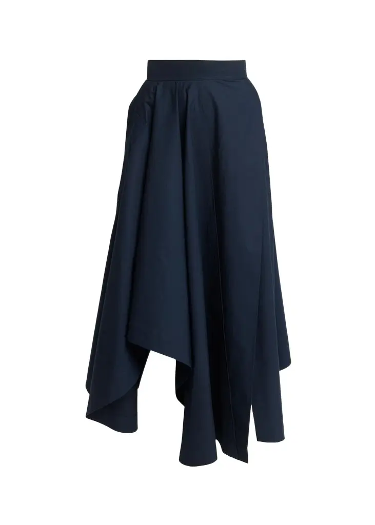 Givenchy Asymmetric Handkerchief Midi Flare Skirt | Image 1 Givenchy Asymmetric Handkerchief Midi Flare Skirt | Image 1