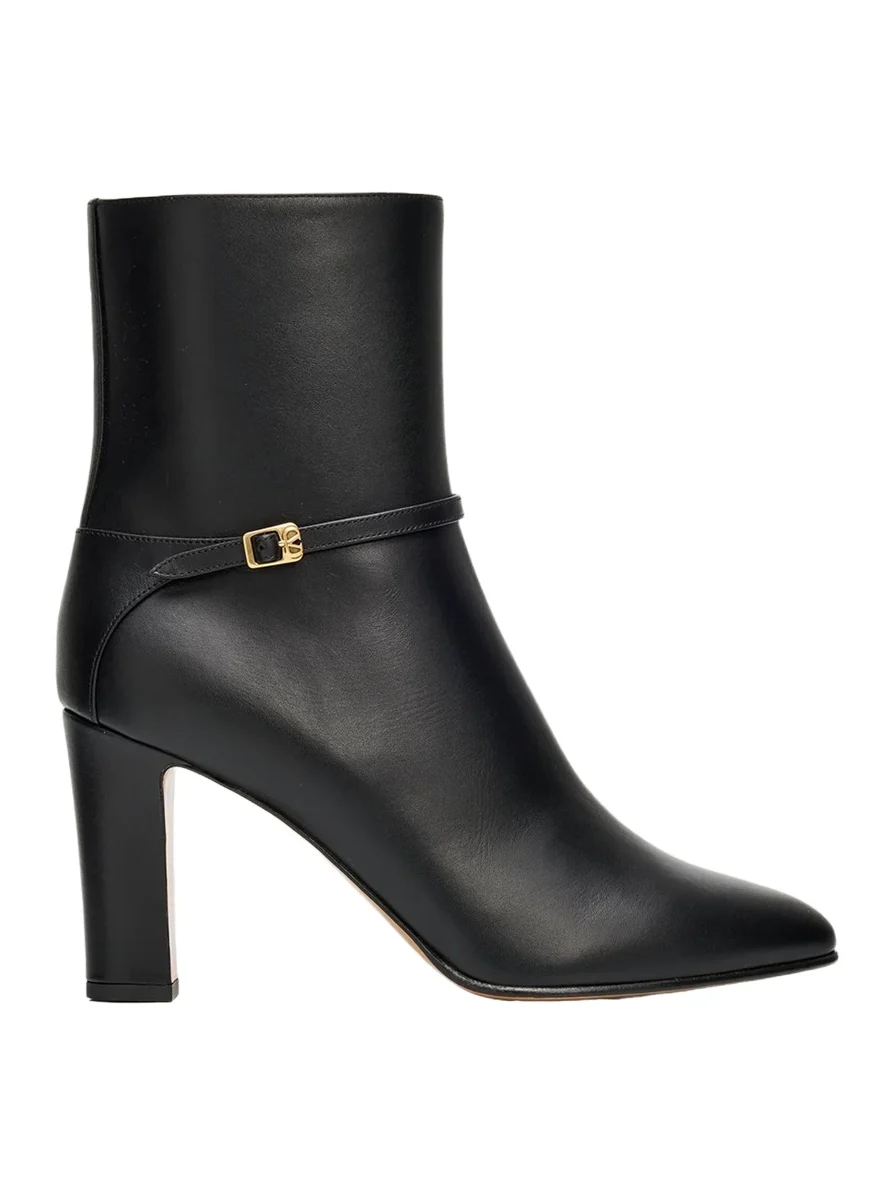Valentino Garavani 100mm Calfskin Ankle Boots