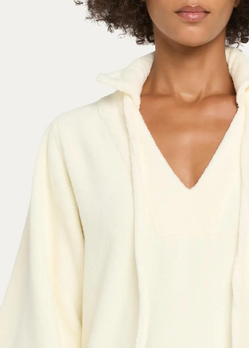 Lisa Marie Fernandez Terry Cloth Tunic Kaftan Coverup | Thumbnail 5 Lisa Marie Fernandez Terry Cloth Tunic Kaftan Coverup | Thumbnail 5