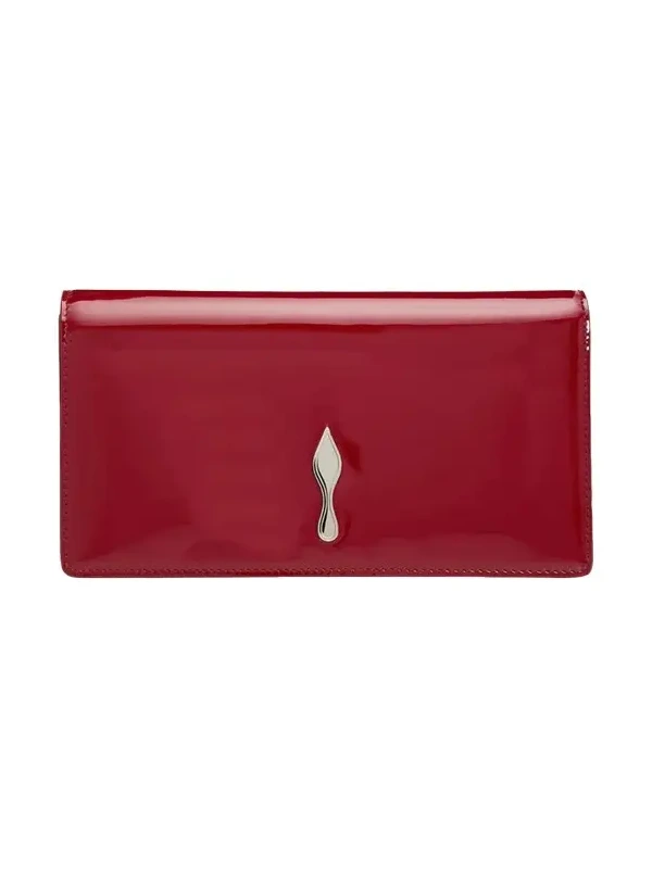 Bettina Patent Leather Clutch Bag