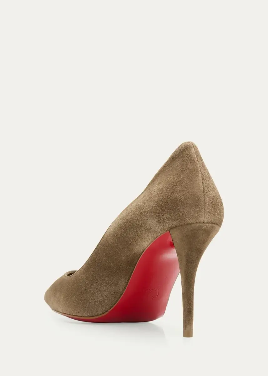 Christian Louboutin 80mm Miss Z Suede Pumps | Thumbnail 2 Christian Louboutin 80mm Miss Z Suede Pumps | Thumbnail 2