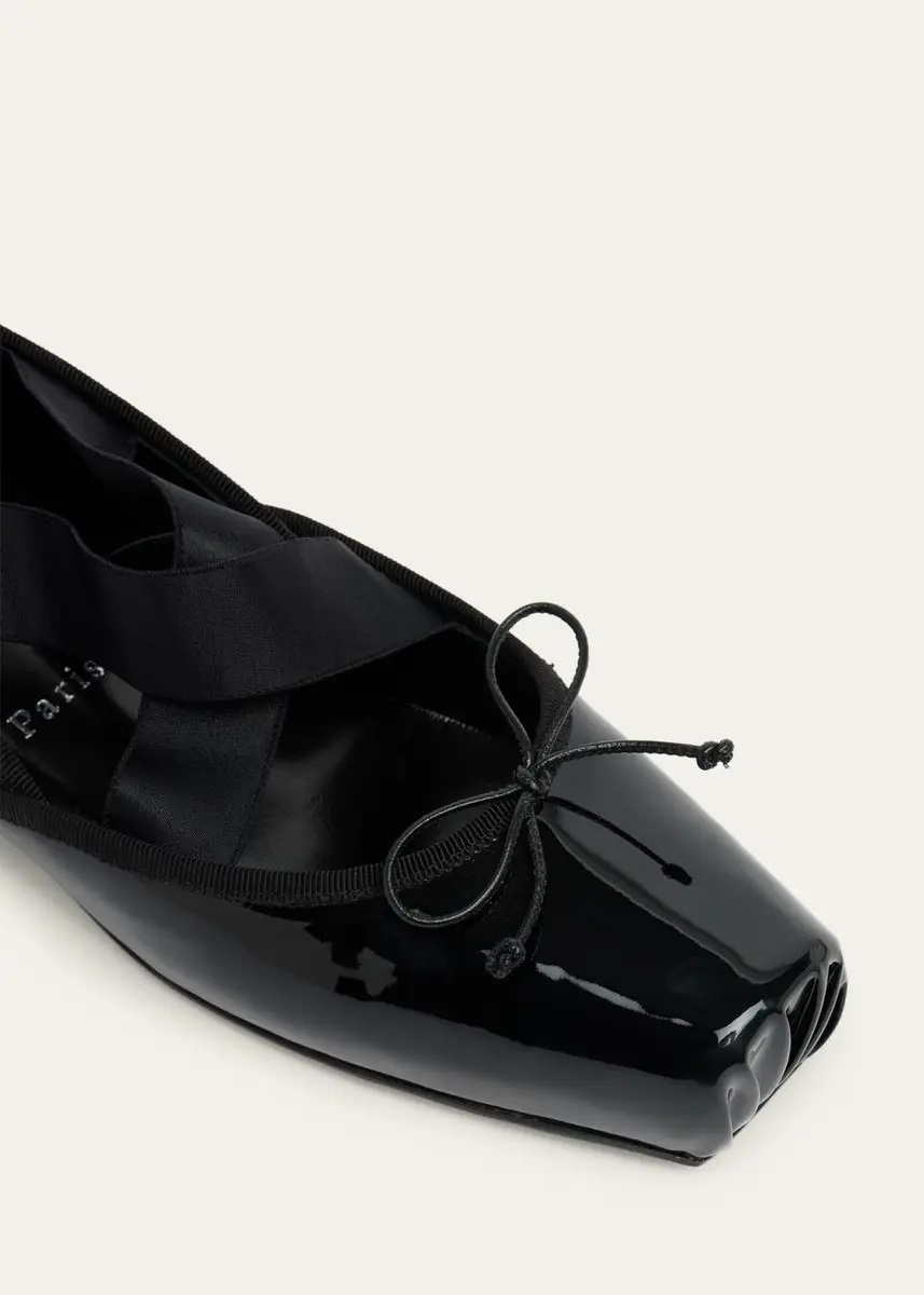 Christian Louboutin Cassiasticina Patent Leather Ballerina Flats | Thumbnail 3 Christian Louboutin Cassiasticina Patent Leather Ballerina Flats | Thumbnail 3
