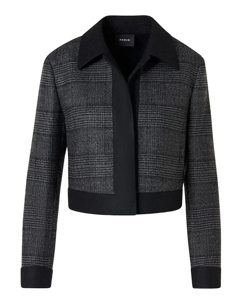Lewitt Prince of Whales Wool Short Jacket Lewitt Prince of Whales Wool Short Jacket