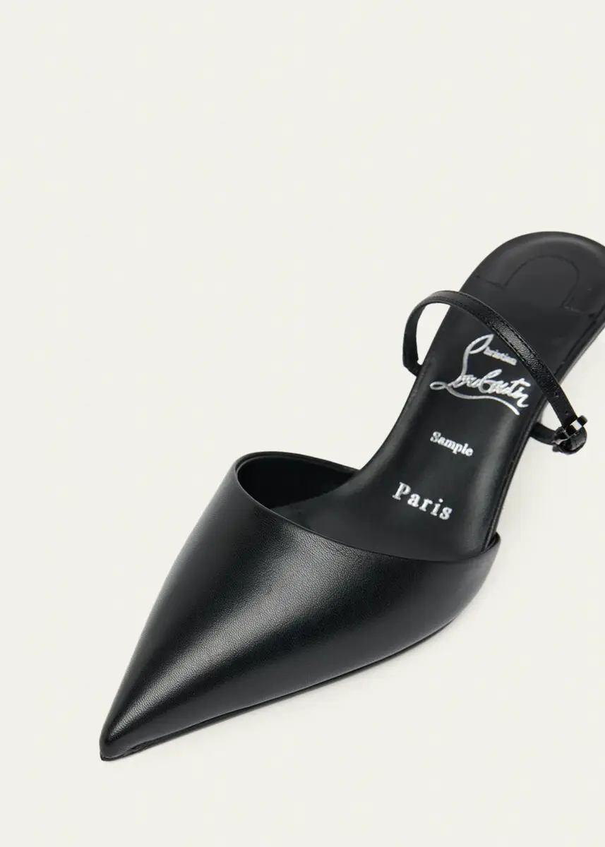 Christian Louboutin 60mm Milena Leather Mule Pumps | Thumbnail 3 Christian Louboutin 60mm Milena Leather Mule Pumps | Thumbnail 3