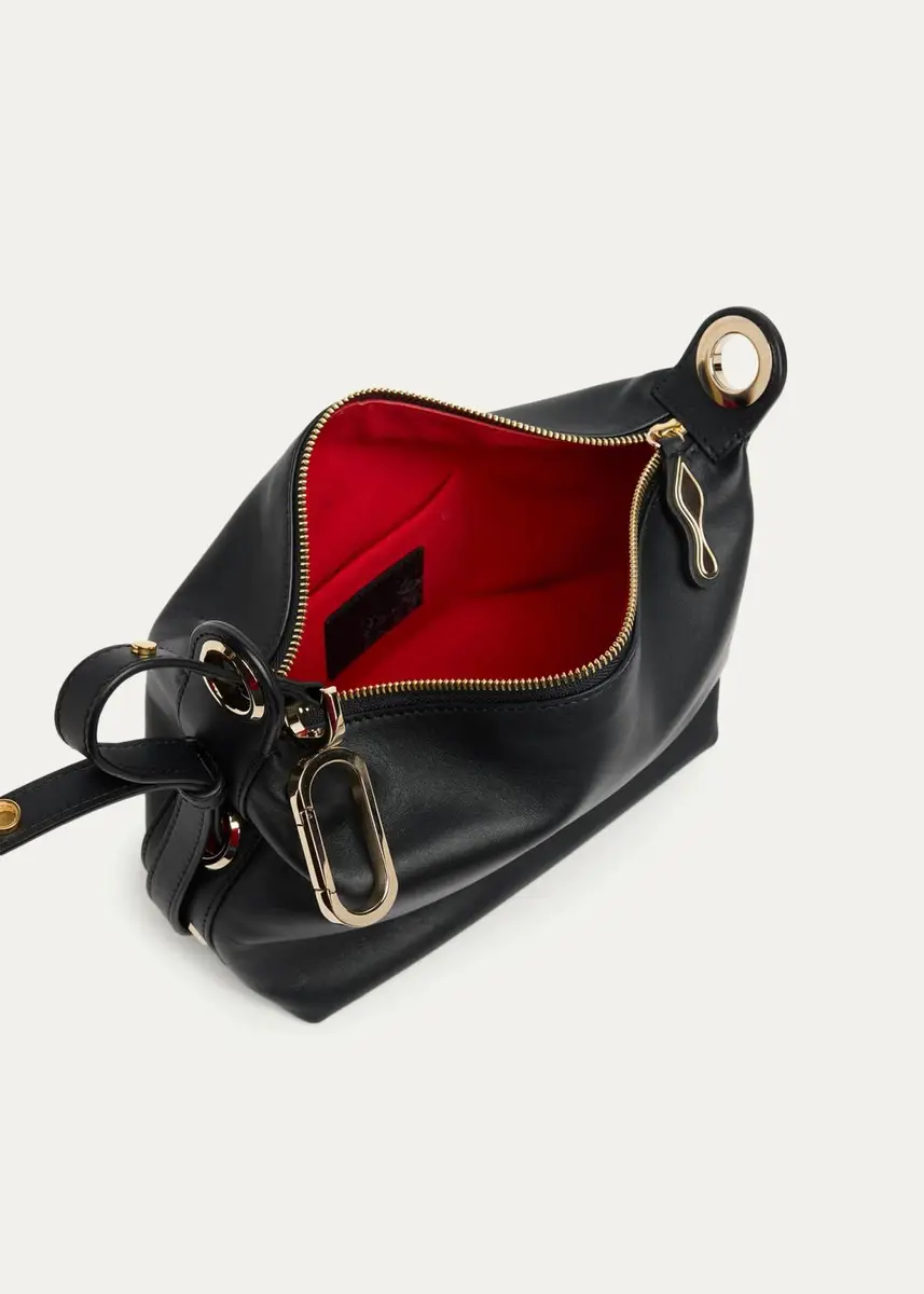 Christian Louboutin Flo Leather Pouch Bag | Thumbnail 3 Christian Louboutin Flo Leather Pouch Bag | Thumbnail 3