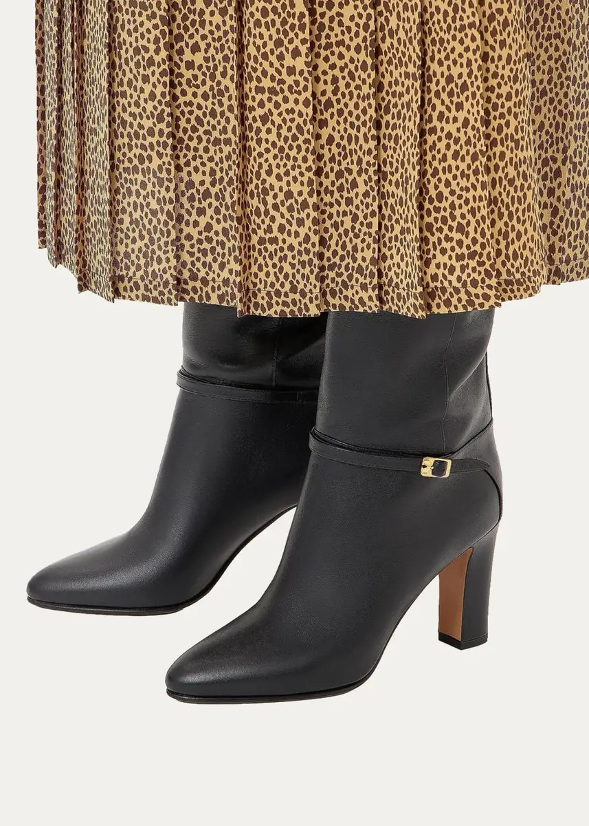 Valentino Garavani 85mm Pattie Leather Knee-High Boots | Thumbnail 2 Valentino Garavani 85mm Pattie Leather Knee-High Boots | Thumbnail 2