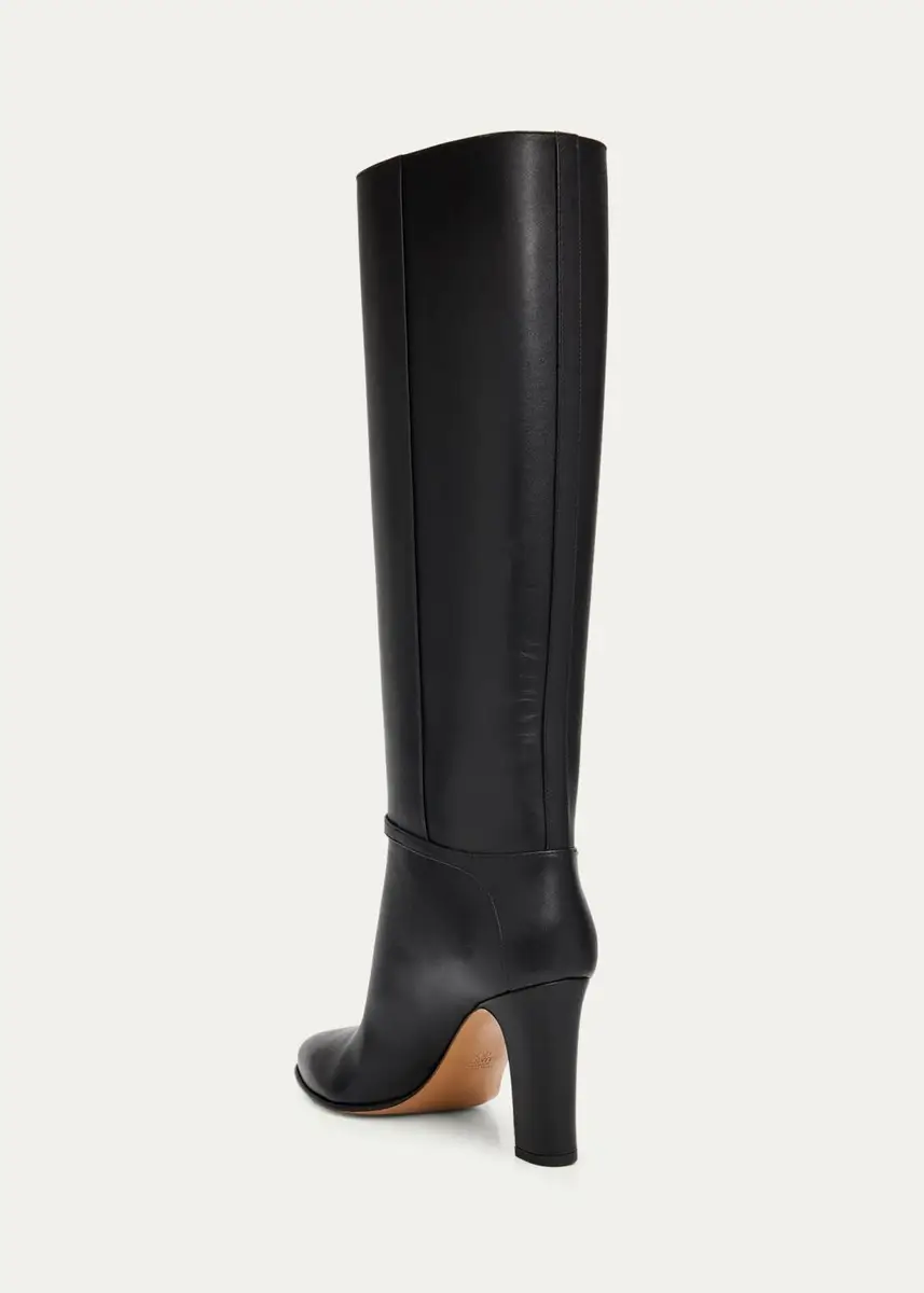 Valentino Garavani 85mm Pattie Leather Knee-High Boots | Thumbnail 3 Valentino Garavani 85mm Pattie Leather Knee-High Boots | Thumbnail 3