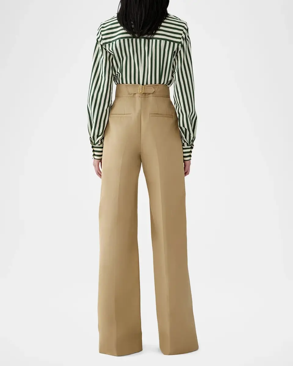 Carolina Herrera Isabella Striped Cotton Shirt | Thumbnail 3