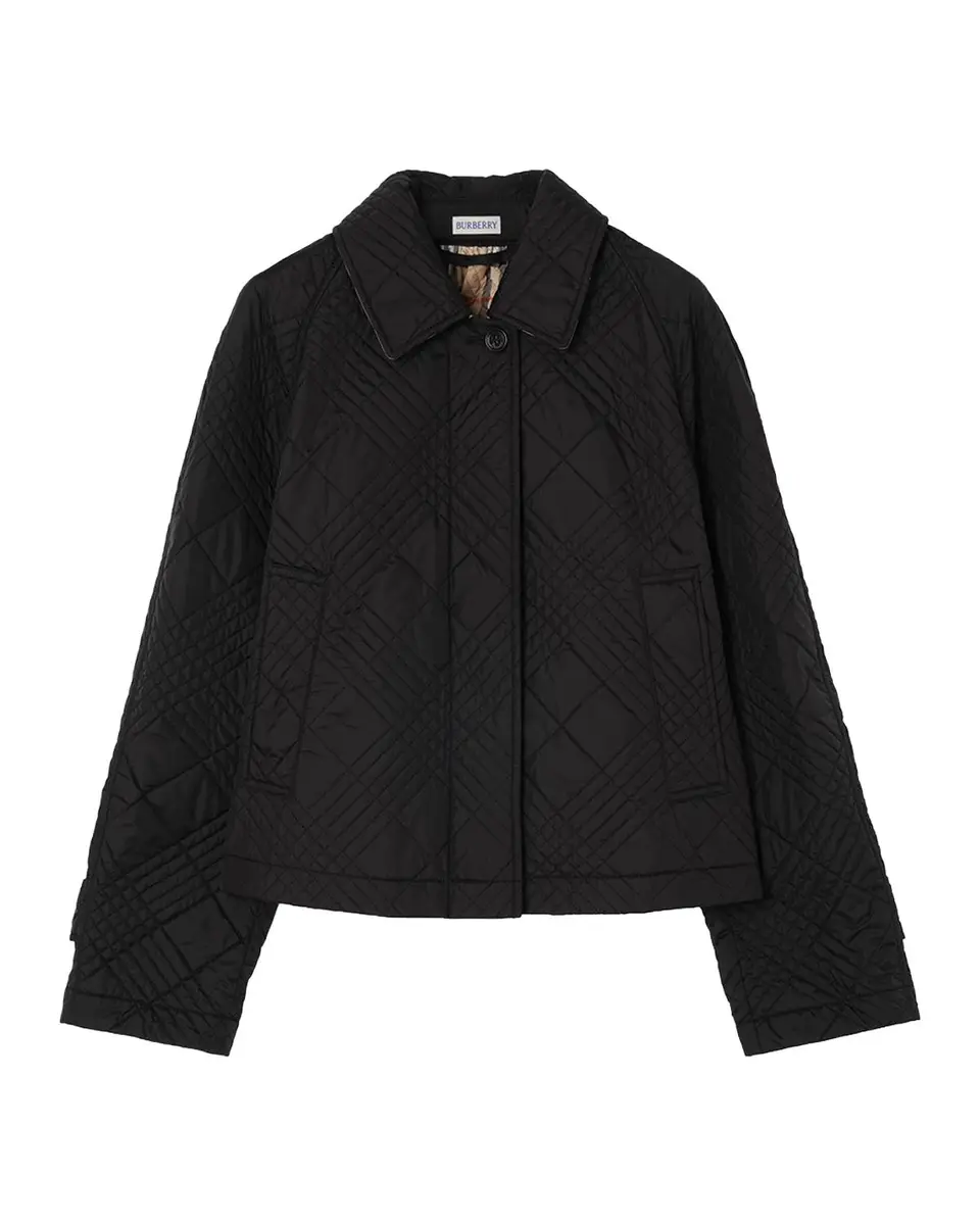Burberry Tiffield Quilted Nylon Crop Jacket | Thumbnail 3 Burberry Tiffield Quilted Nylon Crop Jacket | Thumbnail 3