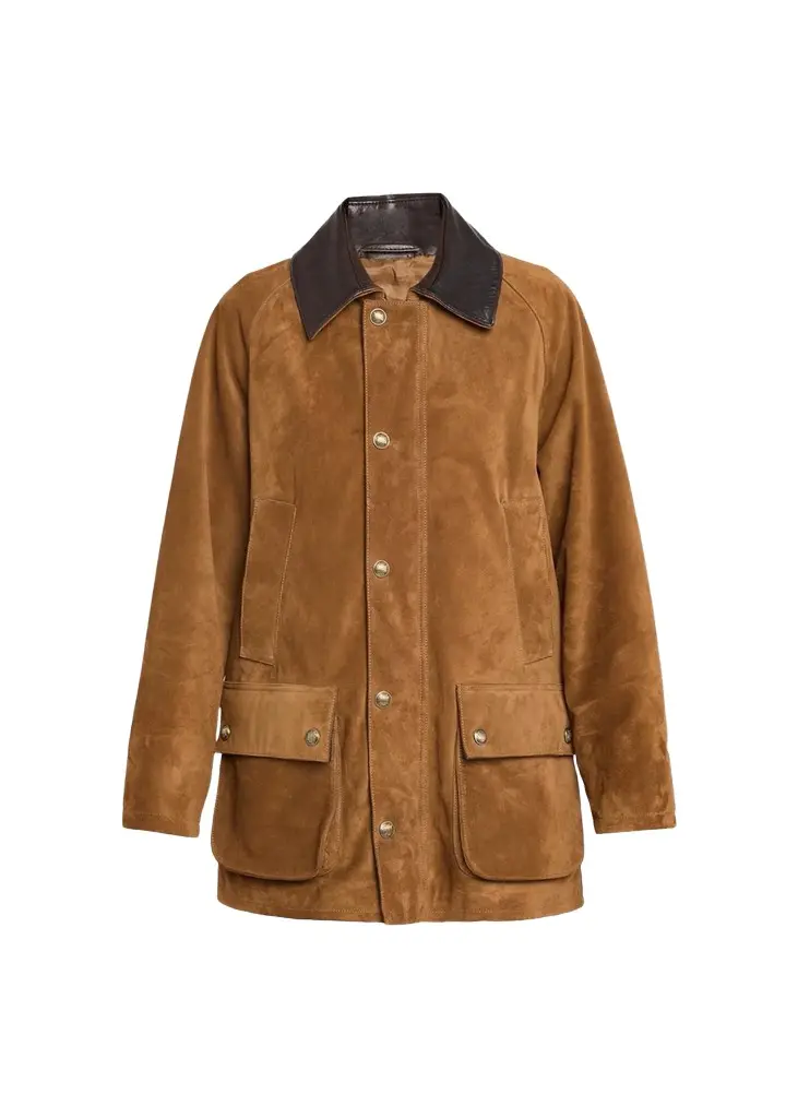 Nili Lotan Kedem Suede Parka Jacket | Image 1 Nili Lotan Kedem Suede Parka Jacket | Image 1