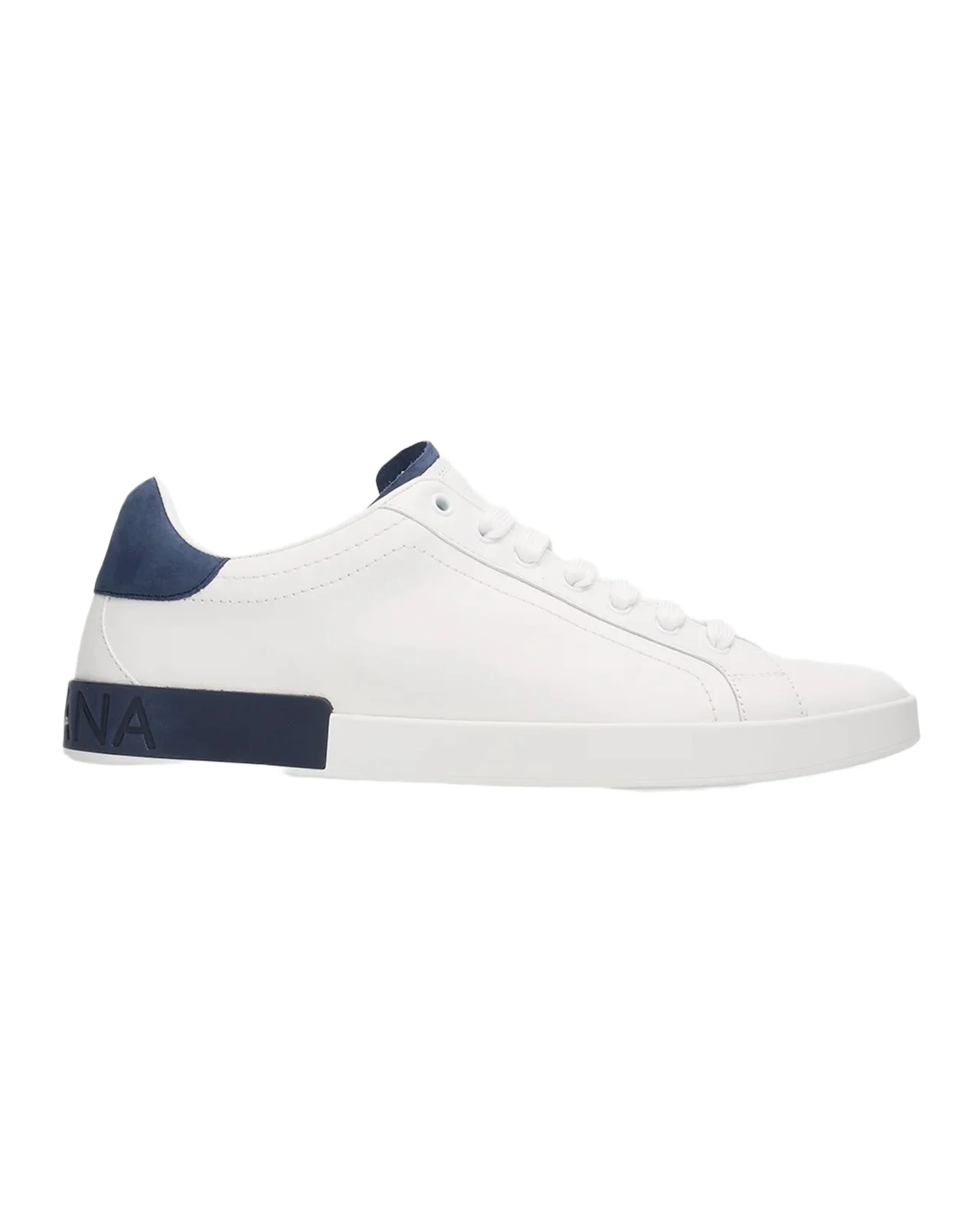 Dolce & Gabbana Men's Portofino Leather Low-Top Sneakers