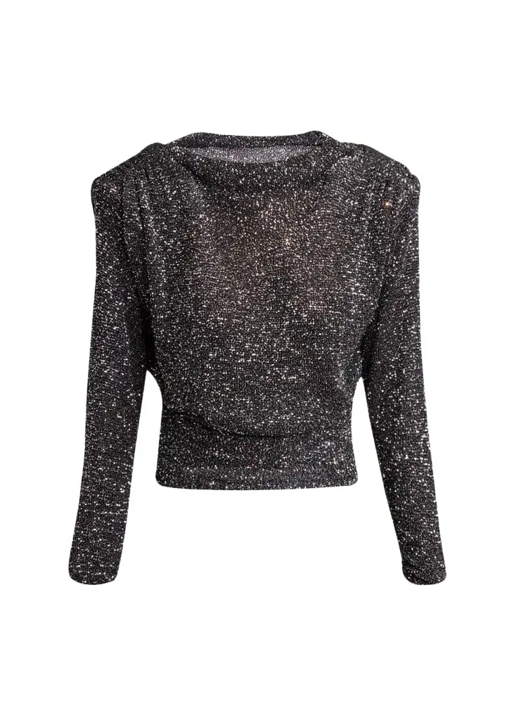 Valentino Garavani Sequined Dolman-Sleeve Sweater | Image 1 Valentino Garavani Sequined Dolman-Sleeve Sweater | Image 1