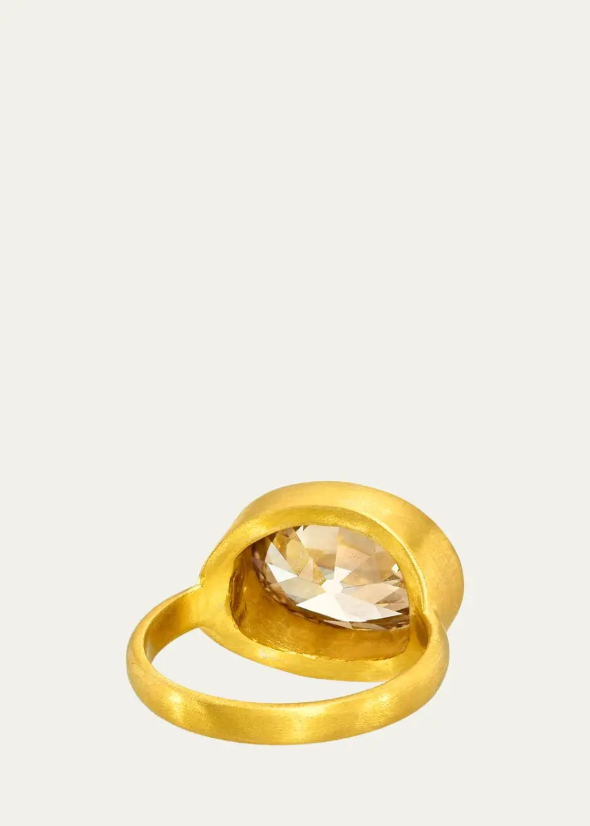DARIUS One-of-a-Kind 18K Orange-Brown Diamond Ziggurat Ring | Thumbnail 3 DARIUS One-of-a-Kind 18K Orange-Brown Diamond Ziggurat Ring | Thumbnail 3