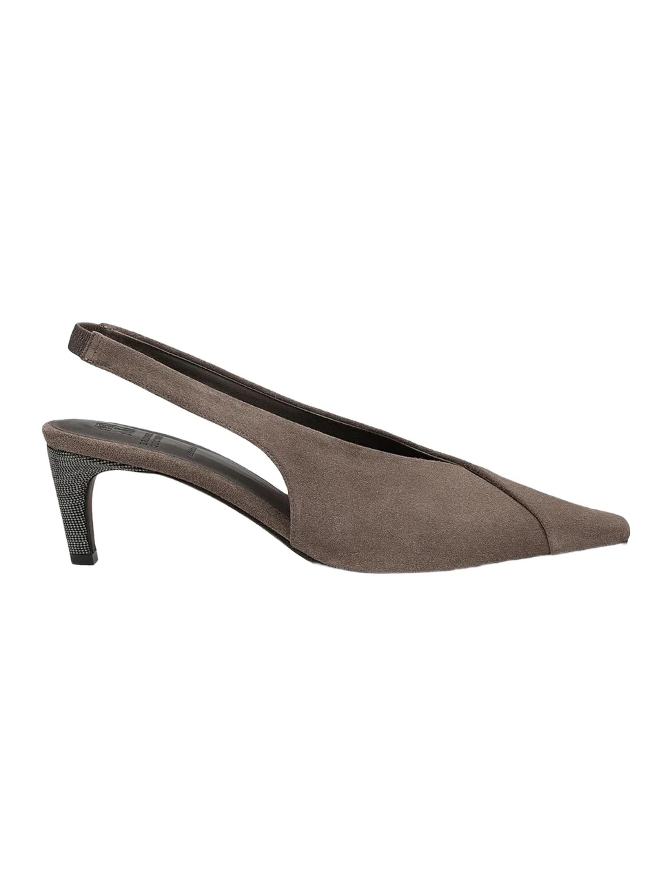Suede Snip-Toe Slingback Pumps Suede Snip-Toe Slingback Pumps