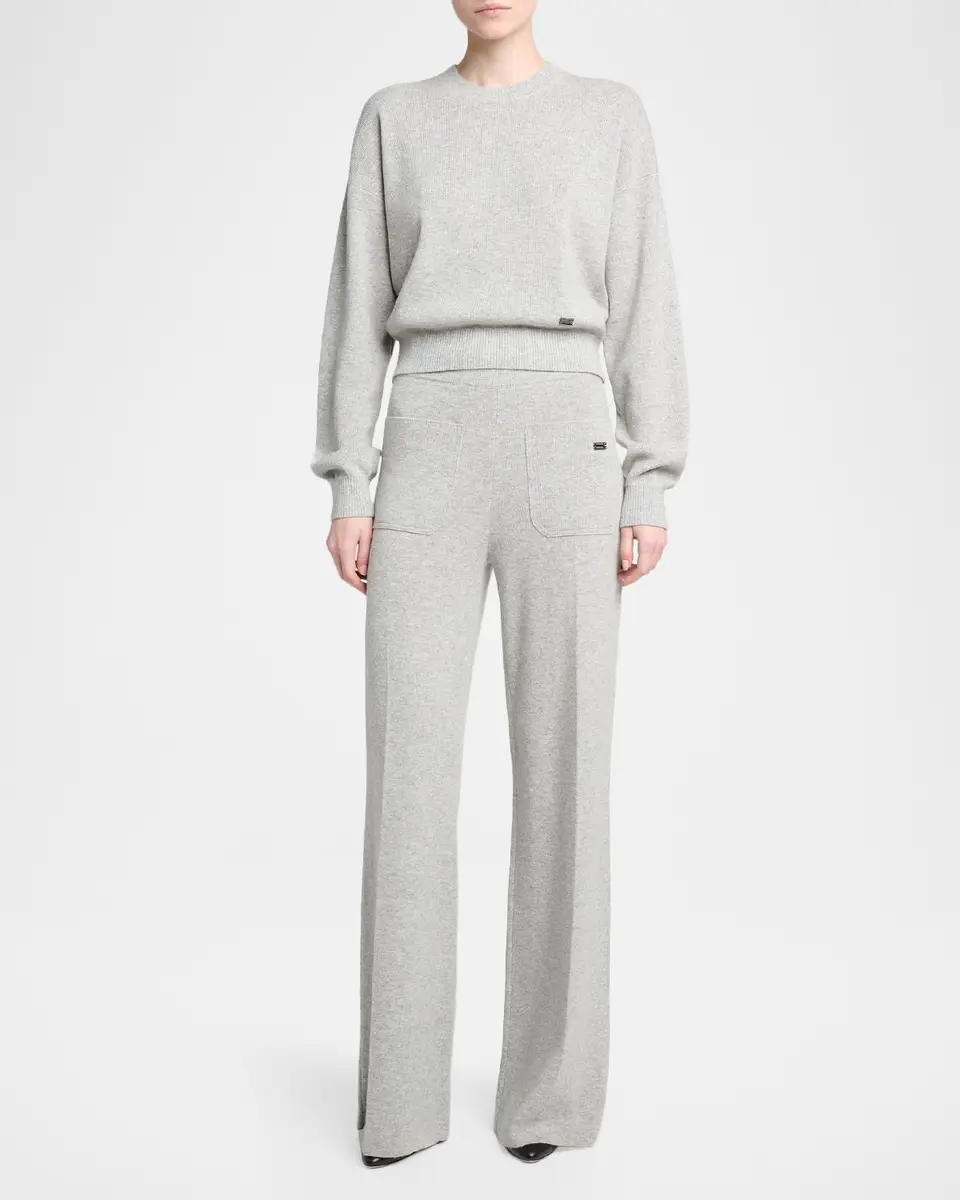 Victoria Beckham Alina Wool-Blend Pants | Thumbnail 2 Victoria Beckham Alina Wool-Blend Pants | Thumbnail 2