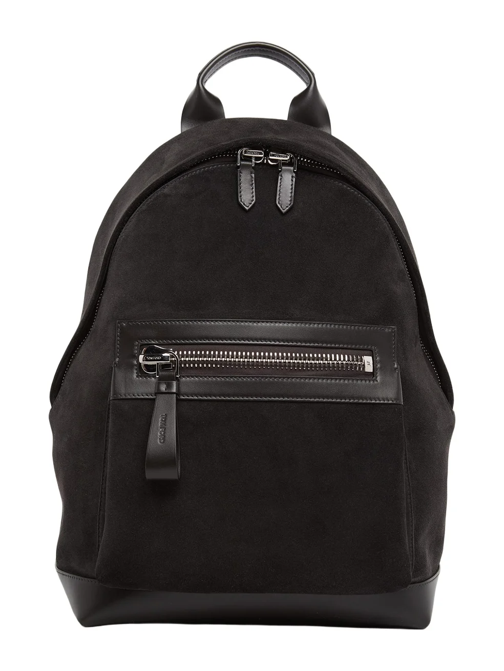 Tom Ford Men's Buckley Suede Leather-Trim Backpack