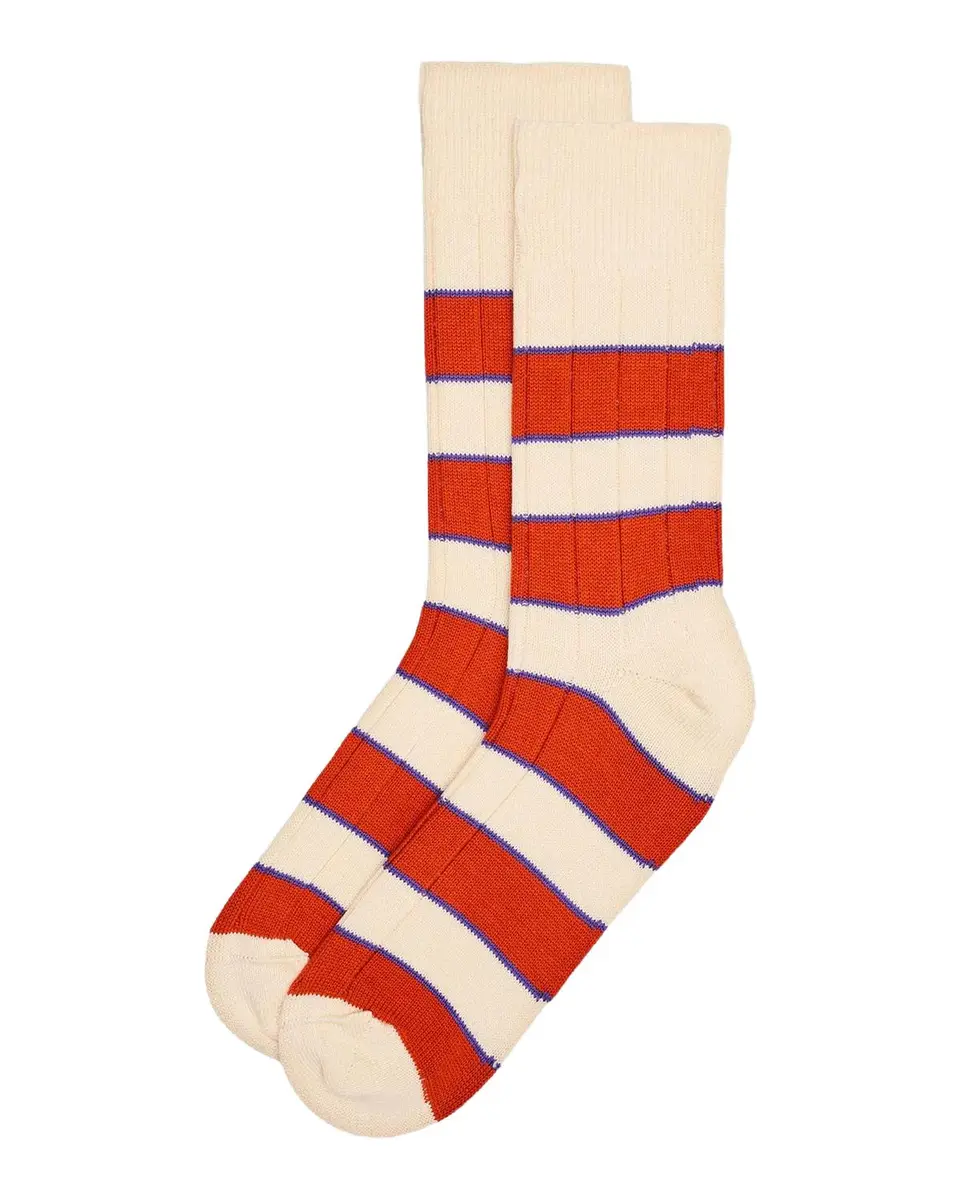Paul Smith Men's Kennedy Contrast-Stripe Crew Socks | Thumbnail 3 Paul Smith Men's Kennedy Contrast-Stripe Crew Socks | Thumbnail 3