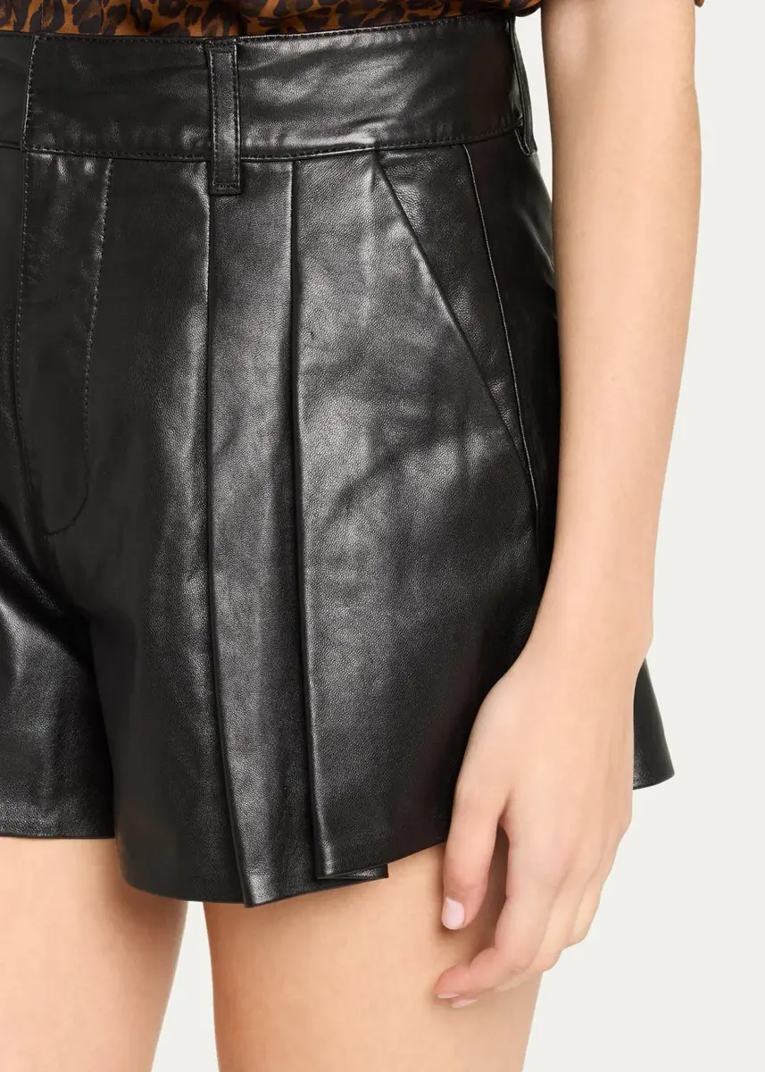 Frame The Leather Structural Shorts | Thumbnail 5 Frame The Leather Structural Shorts | Thumbnail 5