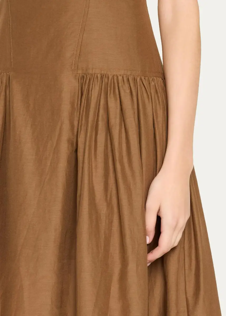 Frame The Garden Midi Dress | Thumbnail 5 Frame The Garden Midi Dress | Thumbnail 5
