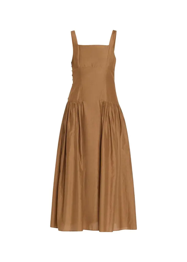 Frame The Garden Midi Dress | Image 1 Frame The Garden Midi Dress | Image 1