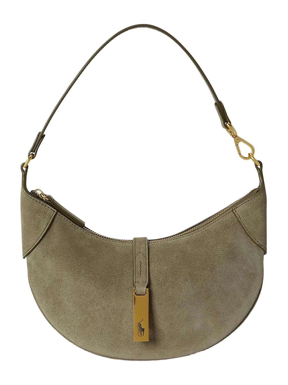 Polo Ralph Lauren Polo ID Mini Suede Shoulder Bag