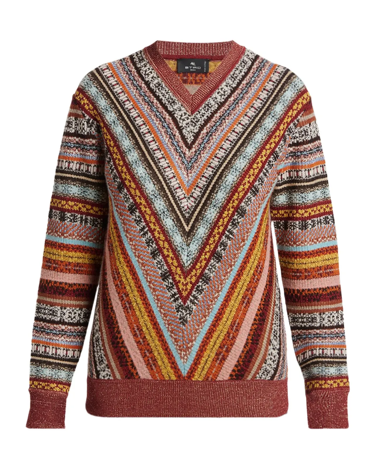 Fair-Isle Wool-Blend Crewneck Sweater