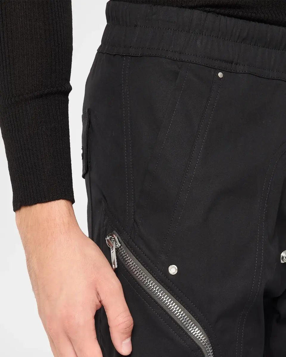 Rick Owens Men's Zipped-Trim Drawstring Joggers | Thumbnail 5 Rick Owens Men's Zipped-Trim Drawstring Joggers | Thumbnail 5