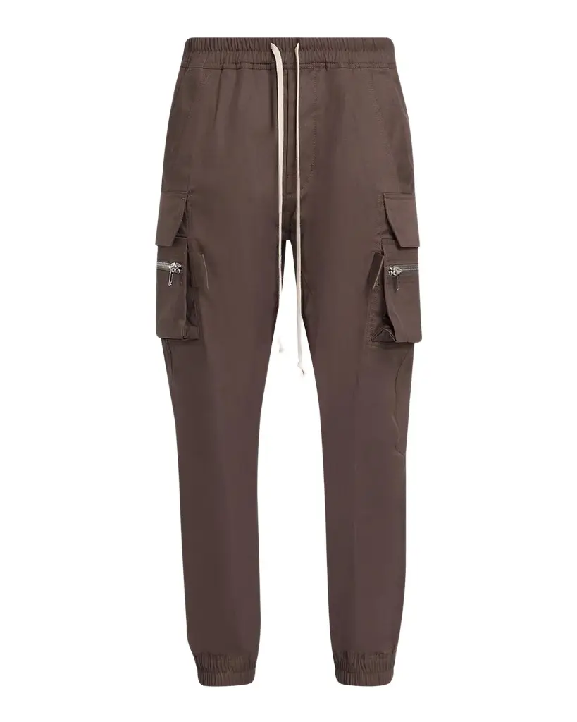 Rick Owens Men's Drawstring Cargo Joggers | Image 1 Rick Owens Men's Drawstring Cargo Joggers | Image 1