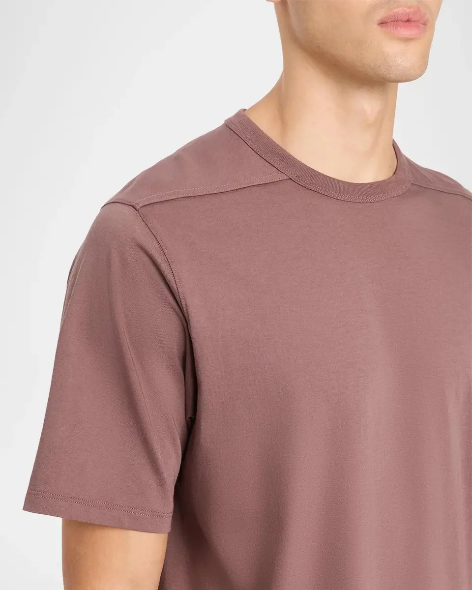 Rick Owens Men's Cotton Jersey Crewneck T-Shirt | Thumbnail 5