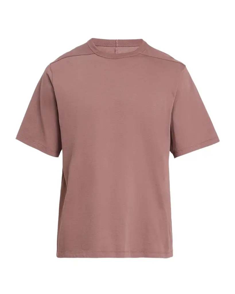 Rick Owens Men's Cotton Jersey Crewneck T-Shirt | Image 1 Rick Owens Men's Cotton Jersey Crewneck T-Shirt | Image 1