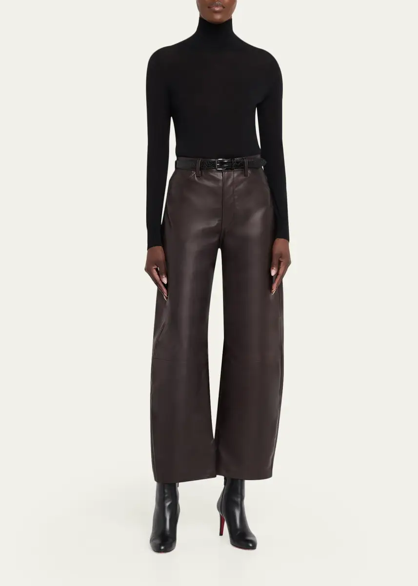 Nili Lotan Larkin Merino Wool Turtleneck Sweater | Thumbnail 2 Nili Lotan Larkin Merino Wool Turtleneck Sweater | Thumbnail 2