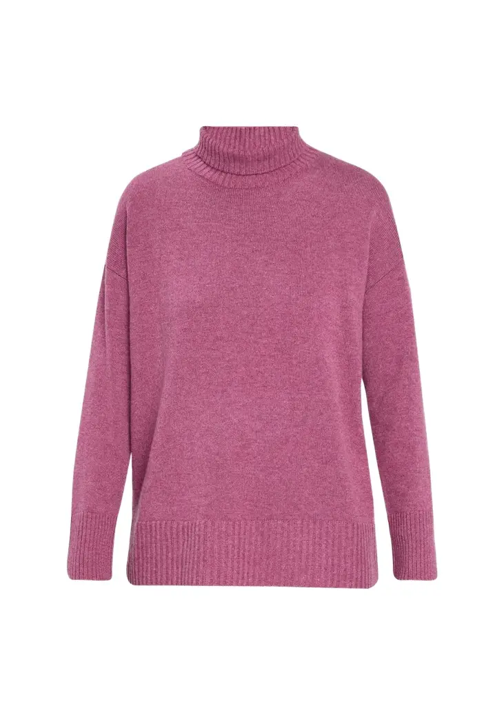 Lafayette 148 New York Chine 3-Ply Cashmere Stand-Collar Sweater | Image 1 Lafayette 148 New York Chine 3-Ply Cashmere Stand-Collar Sweater | Image 1