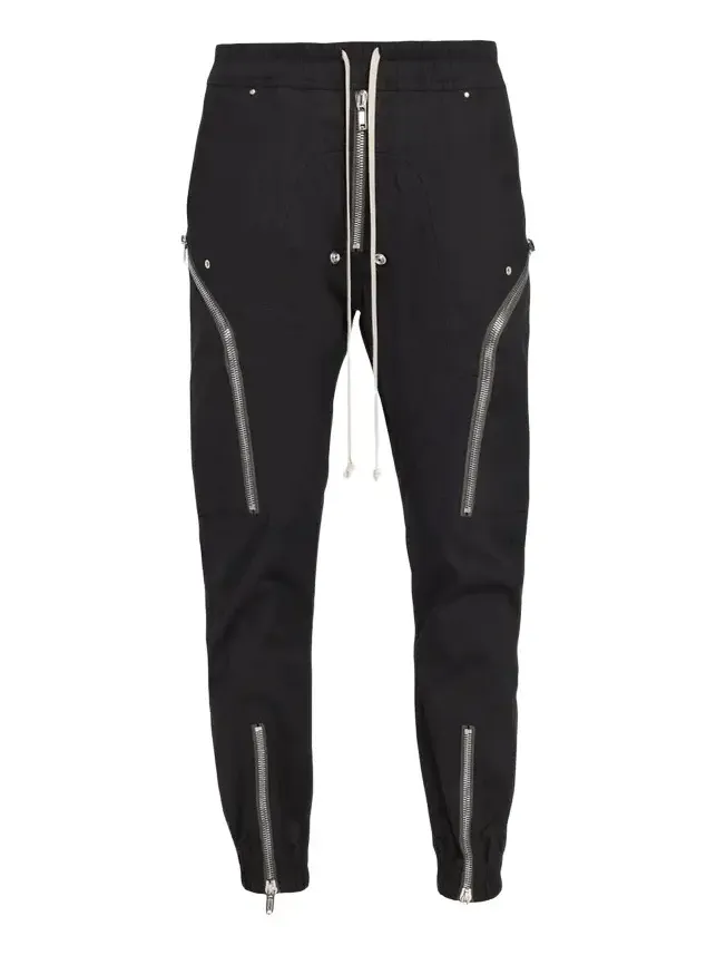 Men's Zipped-Trim Drawstring Joggers Men's Zipped-Trim Drawstring Joggers