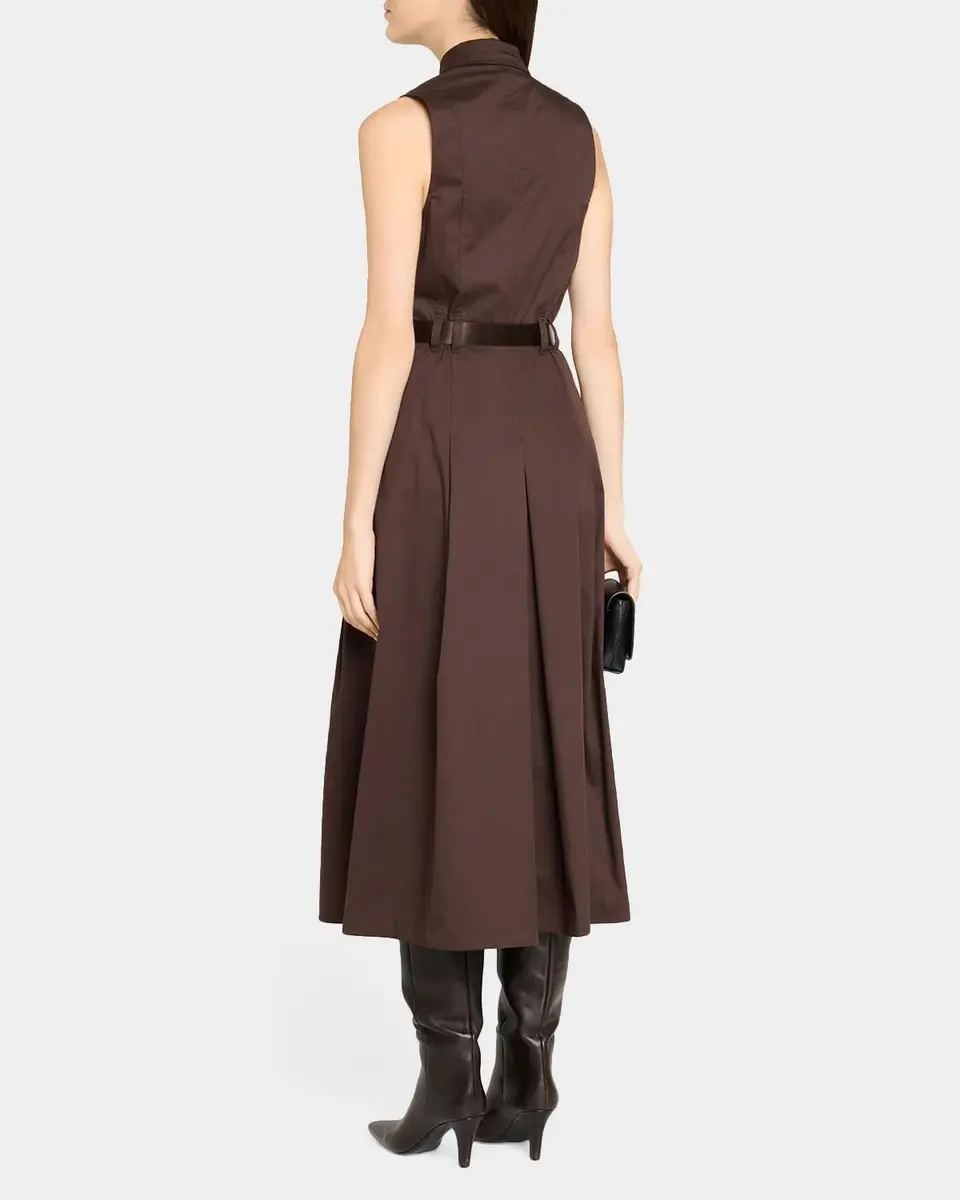 L'Agence Kolton Sleeveless Belted Midi Dress | Thumbnail 3 L'Agence Kolton Sleeveless Belted Midi Dress | Thumbnail 3