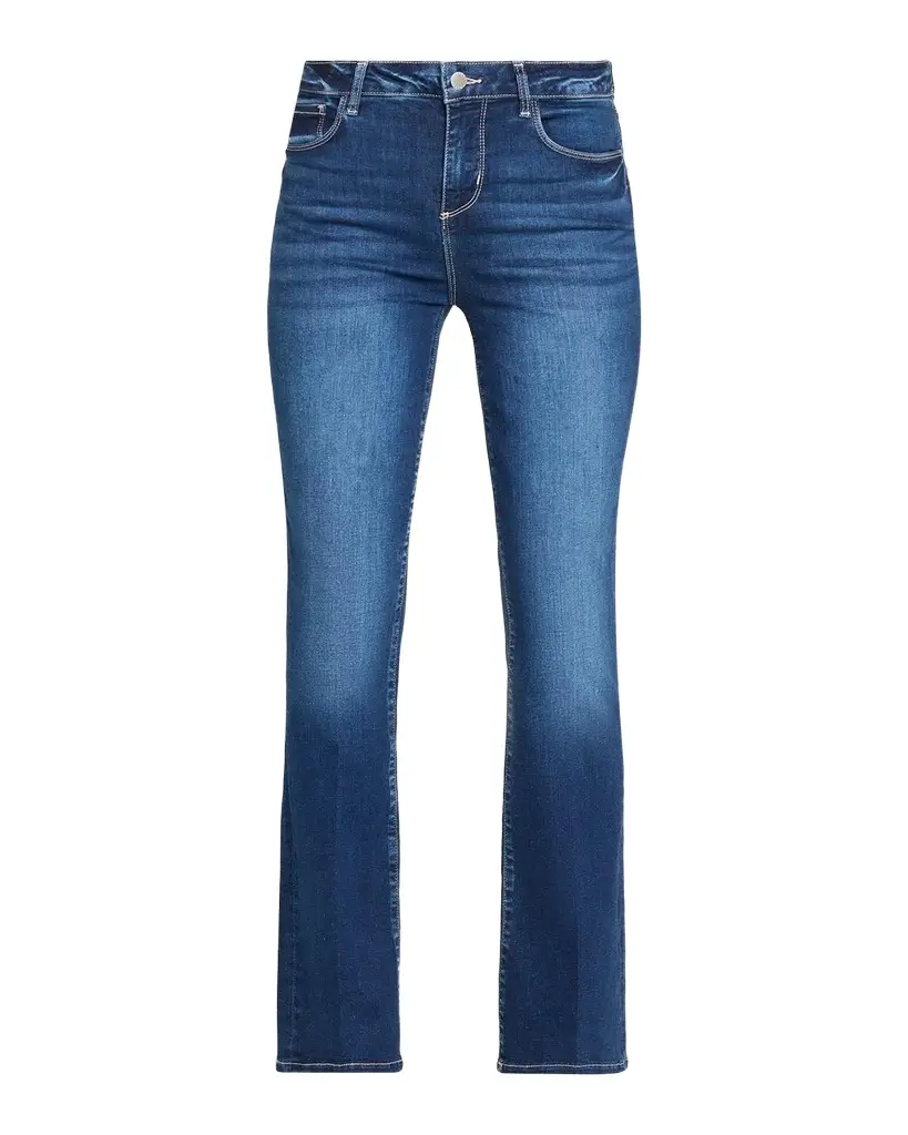 L'Agence Petite Selma High-Rise Bootcut Jeans