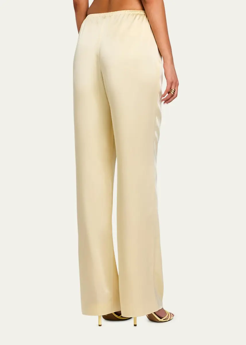 SEROYA Lillian Satin Pants | Thumbnail 3 SEROYA Lillian Satin Pants | Thumbnail 3