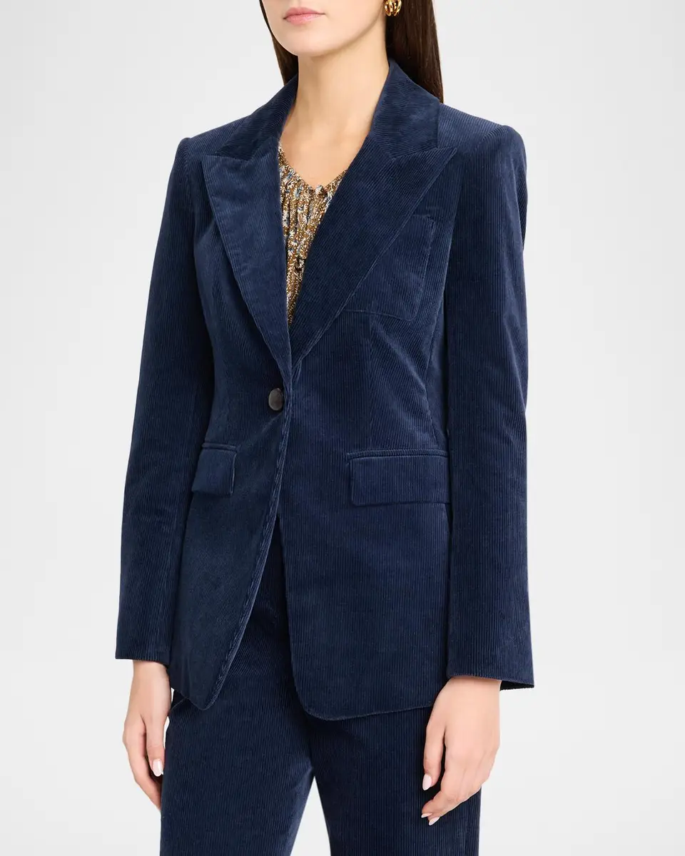 Veronica Beard Livvy Corduroy Dickey Jacket | Thumbnail 4 Veronica Beard Livvy Corduroy Dickey Jacket | Thumbnail 4