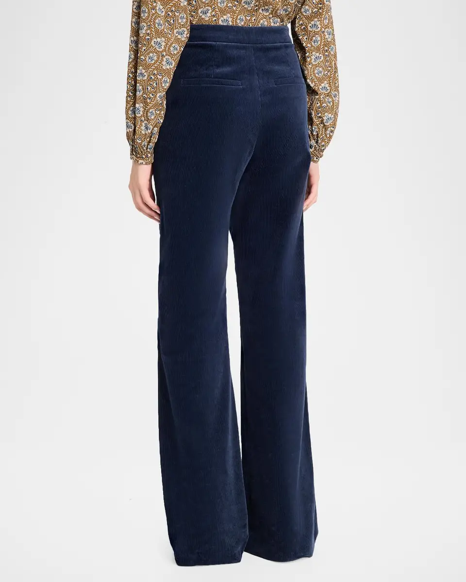 Veronica Beard Holt Corduroy Flare Pants | Thumbnail 3 Veronica Beard Holt Corduroy Flare Pants | Thumbnail 3