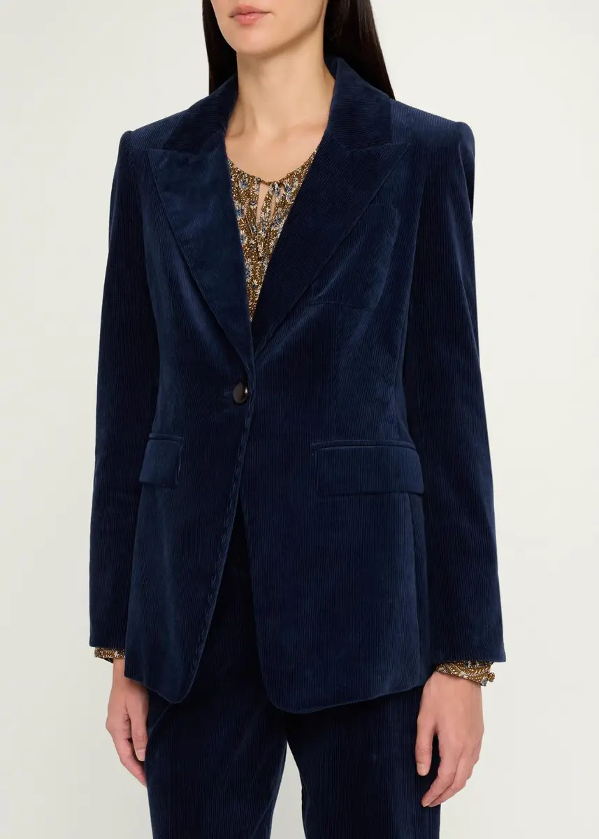 Veronica Beard Livvy Corduroy Dickey Jacket | Thumbnail 4 Veronica Beard Livvy Corduroy Dickey Jacket | Thumbnail 4