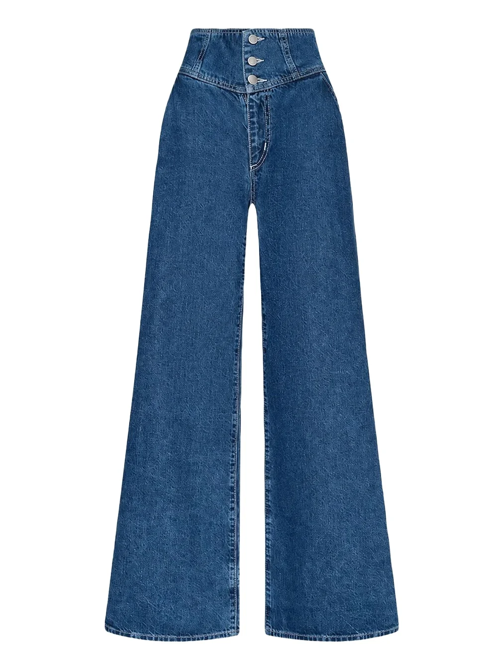 Sonja Corseted Wide-Leg Jeans Sonja Corseted Wide-Leg Jeans