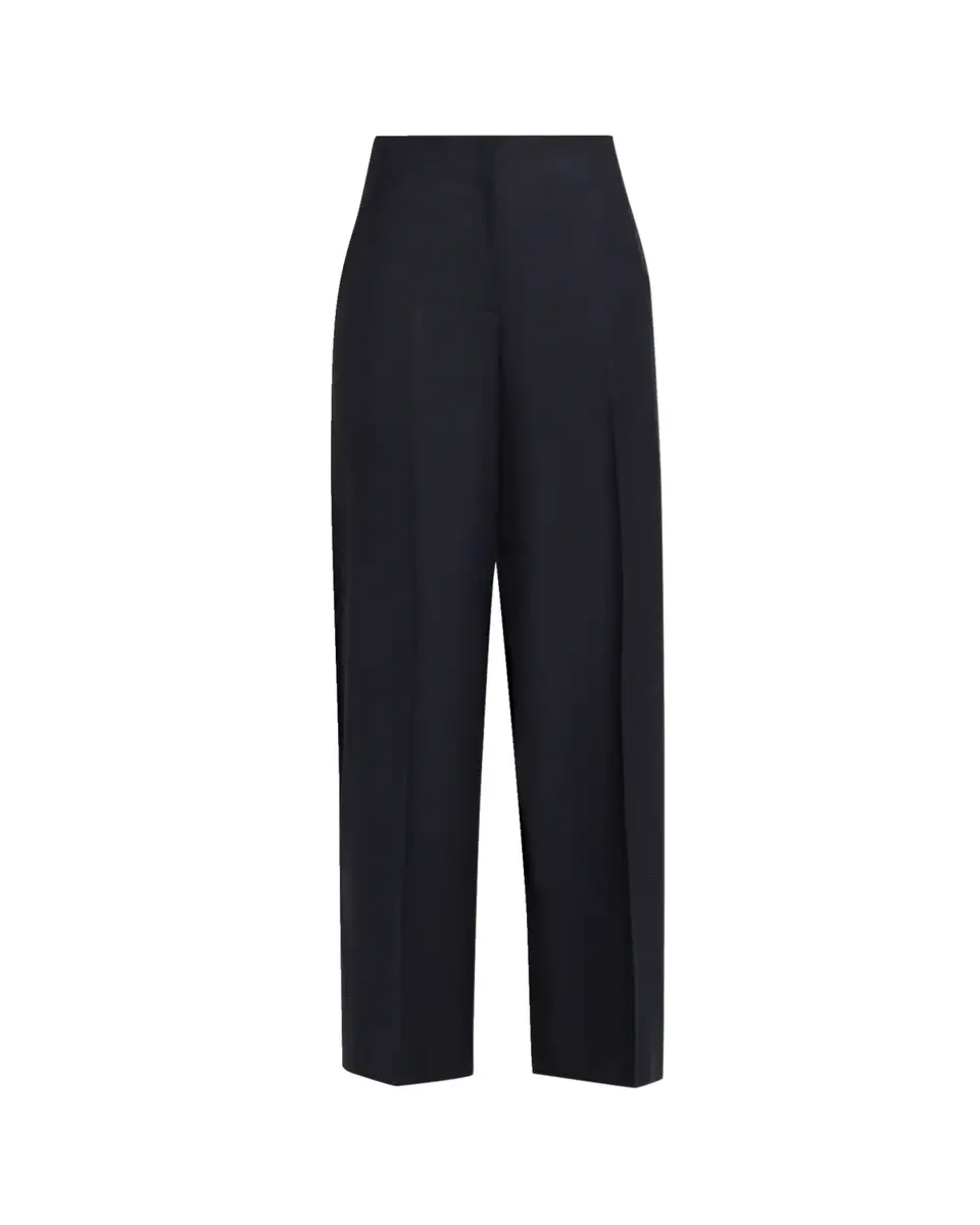 Lafayette 148 New York Thames Wide-Leg Brushed Wool Pants | Thumbnail 2 Lafayette 148 New York Thames Wide-Leg Brushed Wool Pants | Thumbnail 2