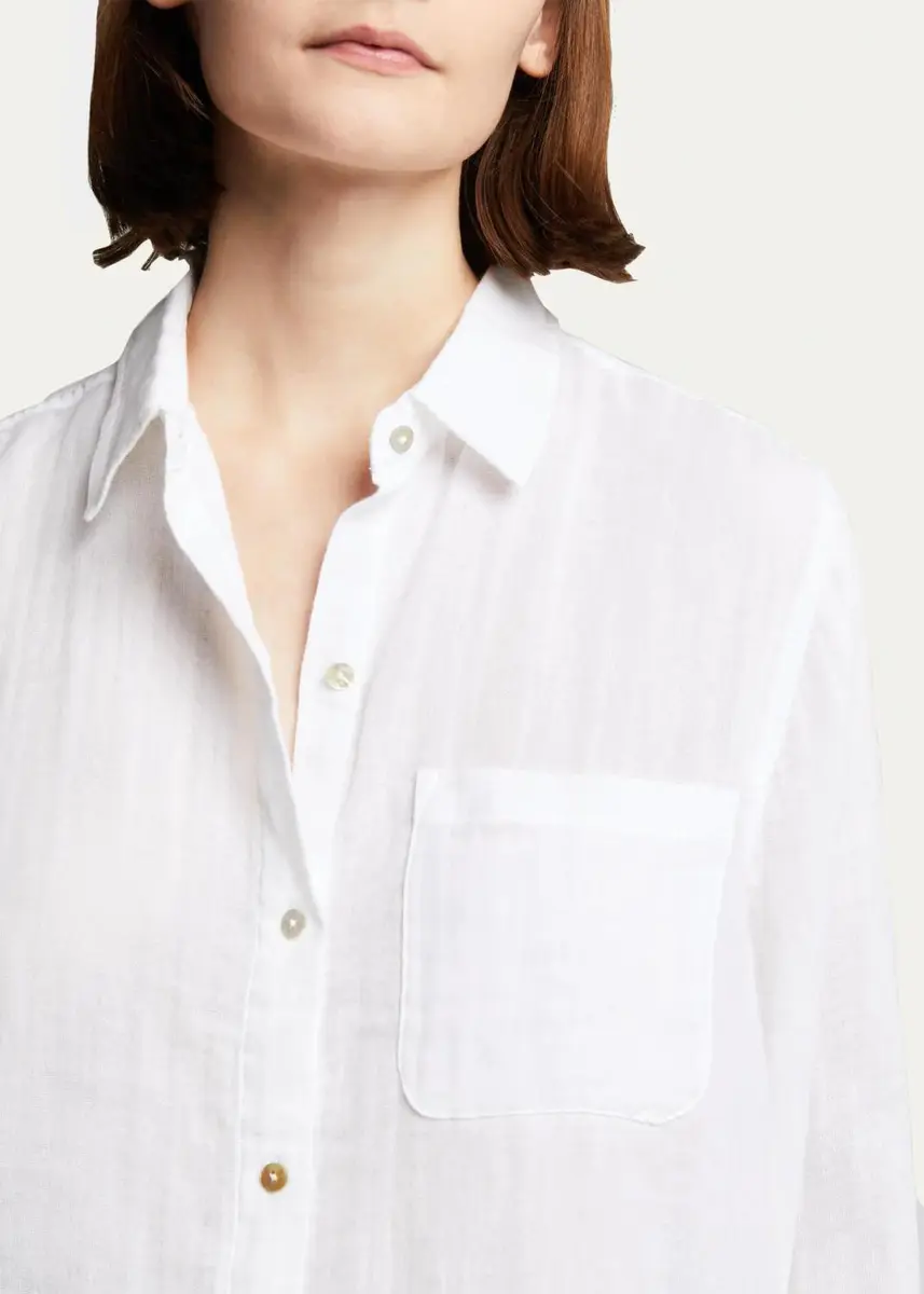 RAILS Ellis Button-Down Long-Sleeve Solid Shirt | Thumbnail 5 RAILS Ellis Button-Down Long-Sleeve Solid Shirt | Thumbnail 5