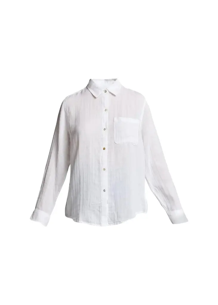 Ellis Button-Down Long-Sleeve Solid Shirt Ellis Button-Down Long-Sleeve Solid Shirt