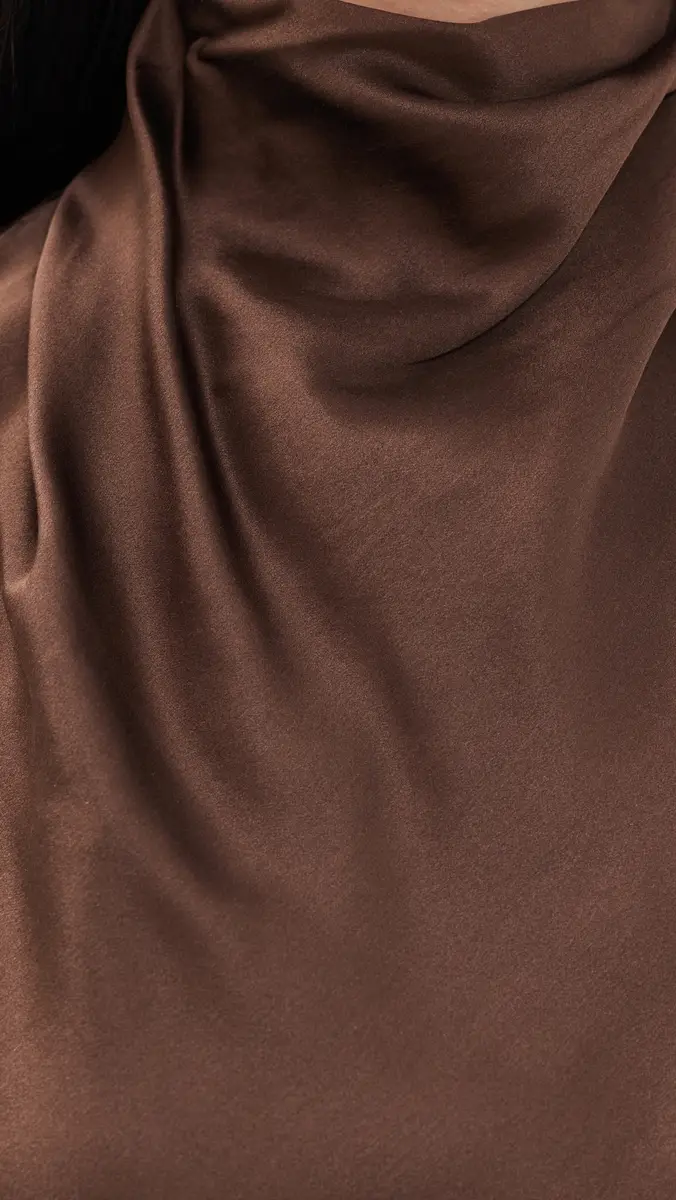 Helmut Lang Tie Neck Silk Top | Thumbnail 6 Helmut Lang Tie Neck Silk Top | Thumbnail 6