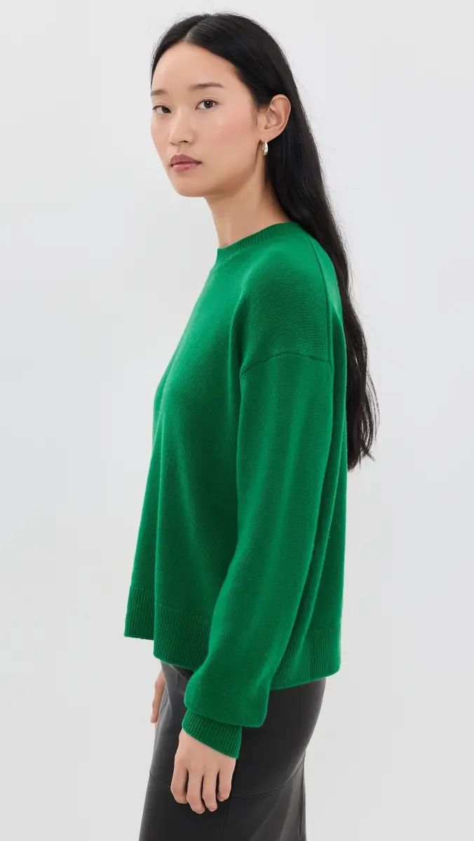 Anine Bing Lee Crew Cashmere Sweater | Thumbnail 4 Anine Bing Lee Crew Cashmere Sweater | Thumbnail 4