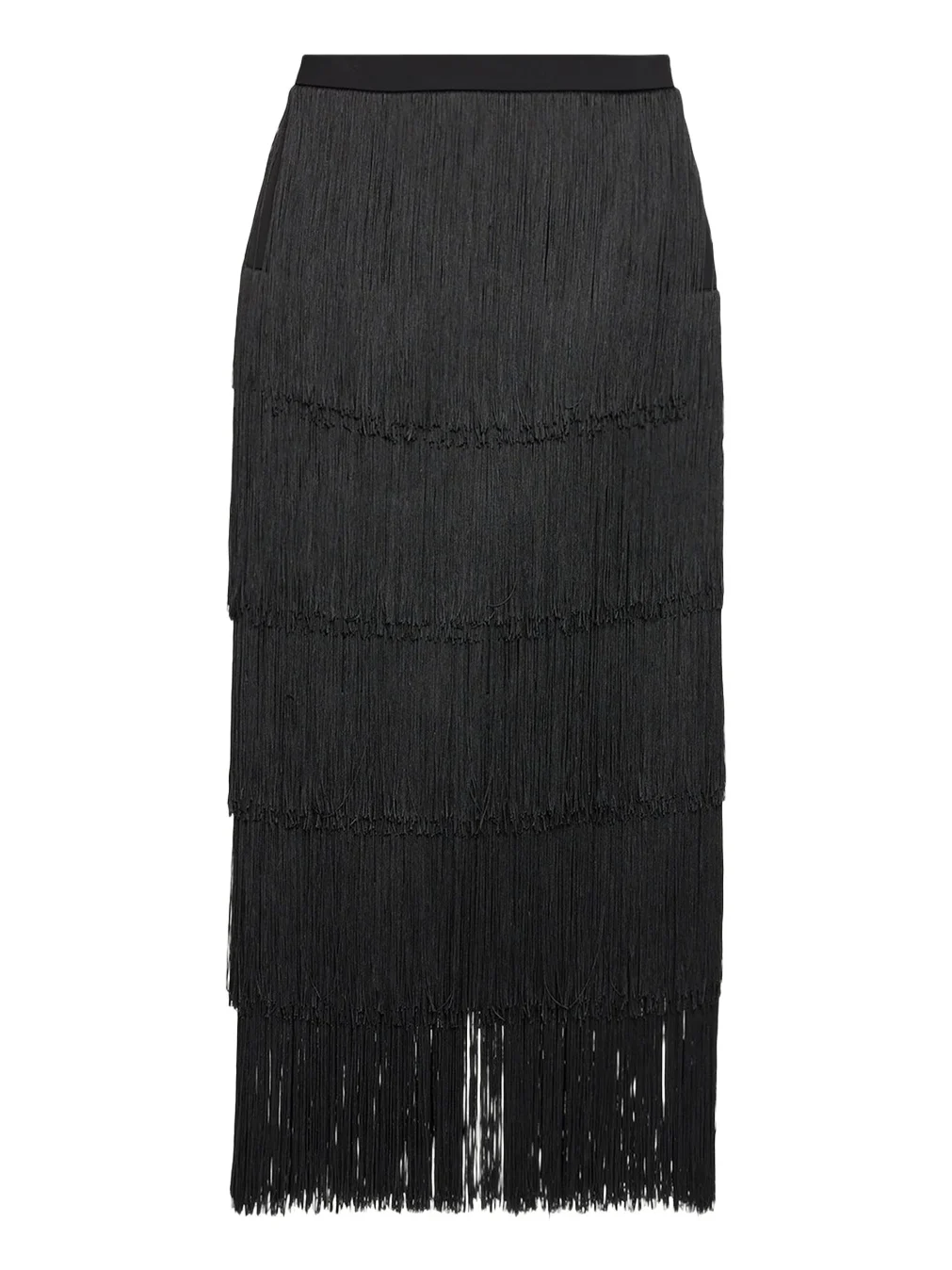 Karolyn Fringe Midi Skirt Karolyn Fringe Midi Skirt