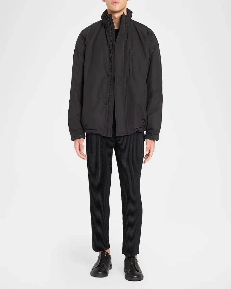 Homme Plissé Issey Miyake Men's Basics Pleated Pull-On Trousers | Thumbnail 2 Homme Plissé Issey Miyake Men's Basics Pleated Pull-On Trousers | Thumbnail 2
