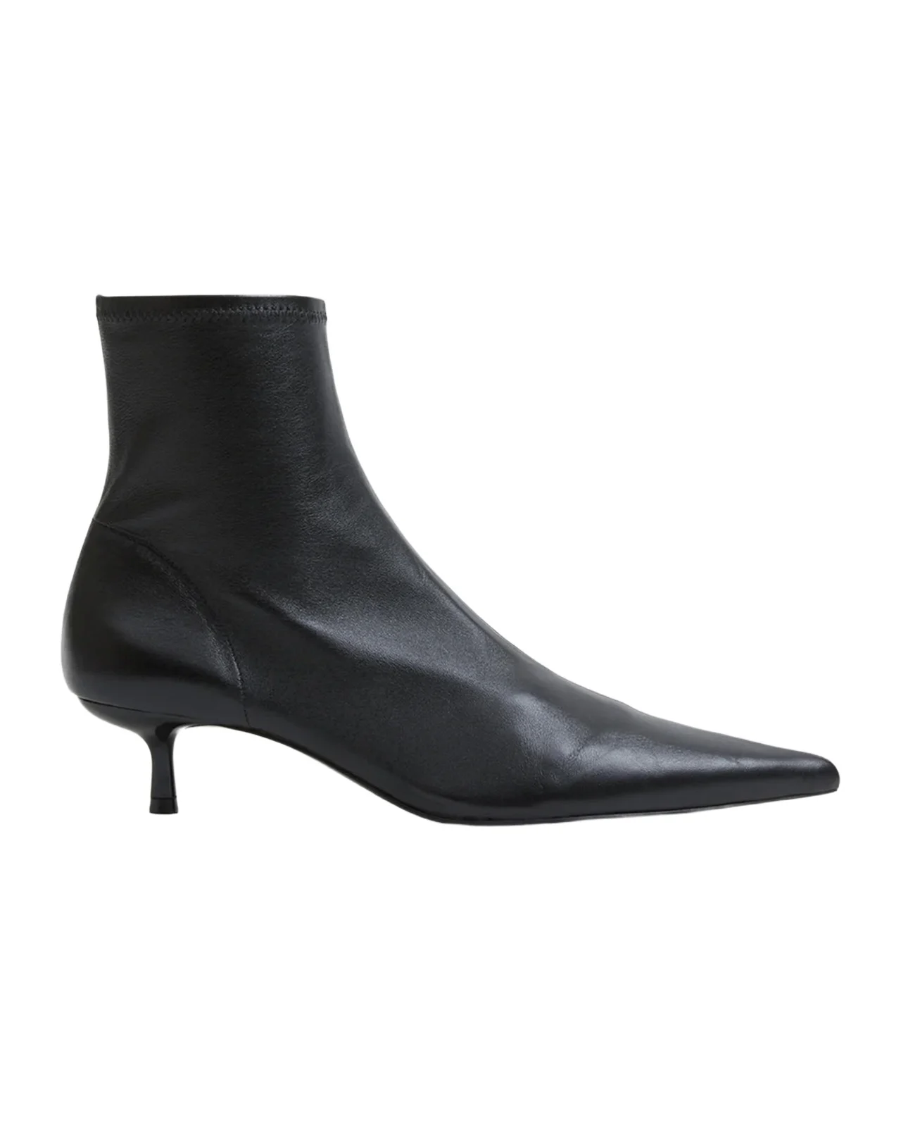 75mm Katya Stretch Leather Ankle Boots 75mm Katya Stretch Leather Ankle Boots